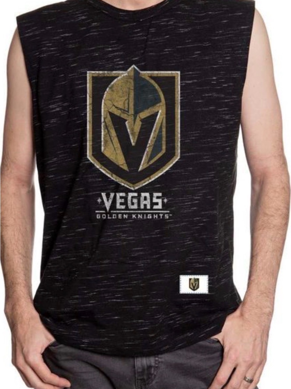 Vegas Golden Knights Men's Black Sleeveless Tank Top Sz: M